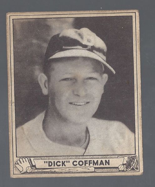 1940 Dick Coffman (Boston Bees) Play Ball Baseball Card