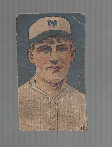 1920's W516 Baseball Strip Card - Pep Young- Hand Cut