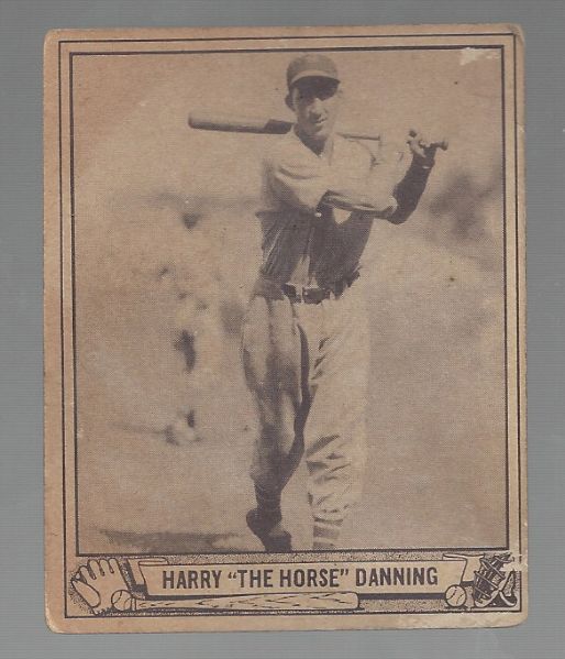 1940 Harry Danning Playball Baseball Card