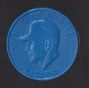 1960 Mickey Mantle Armour Plastic Coin 