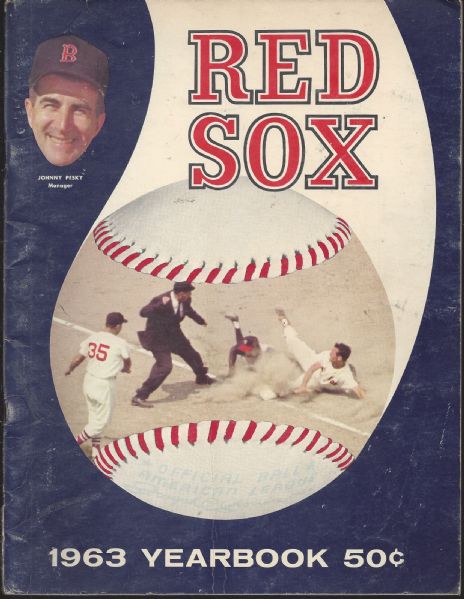 1963 Boston Red Sox Official Yearbook