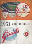1951 World Series Official Program at the Polo Grounds