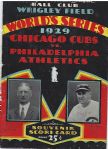 1929 World Series Program (Cubs vs. Athletics) at Wrigley Field