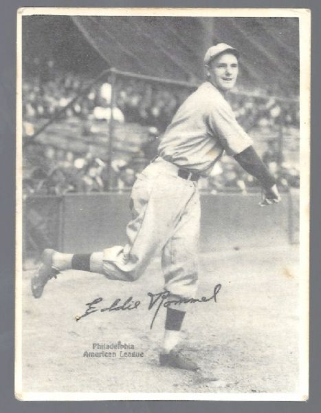 1929 Ed Rommel (Philadelphia A's) Kashin Baseball Card 