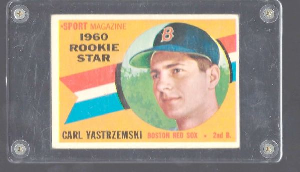 1960 Carl Yastrzemski (HOF) Rookie Baseball Card