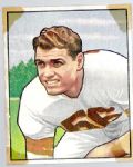 1950 Dante Lavelli (HOF) Bowman Football Card