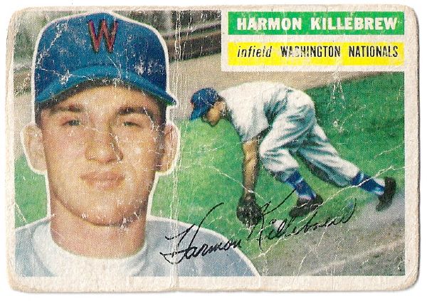 1956 Harmon Killebrew (HOF) Topps Baseball Card