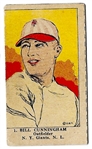 1923 W515-1 Bill Cunningham Baseball Strip Card