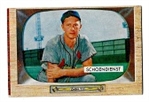1955 Red Schoendienst (HOF - St. Louis) Bowman Baseball Card