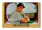 1955 Enos Slaughter (HOF - Yankees) Bowman Baseball Card