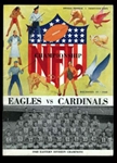 1948 NFL Championship - Eagles vs. Cardinals - Official Program at Shibe Park