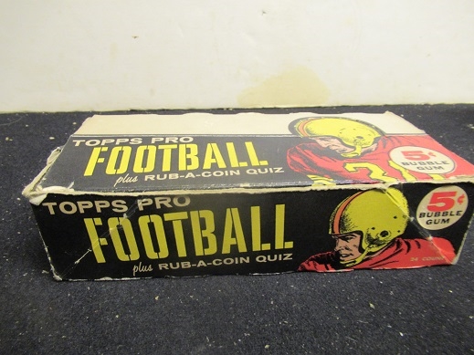 1958 Topps Football Empty Wax Display Box 