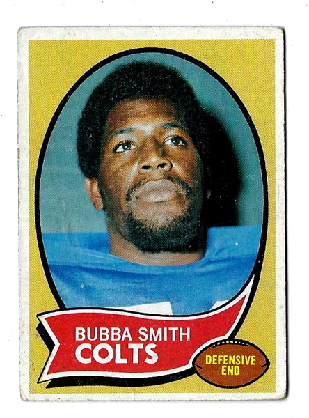1970 Bubba Smith (HOF) Topps Football Card