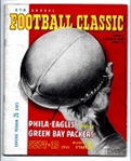 1945 Philadelphia Eagles (NFL) vs. Green Bay Packers Official Program 