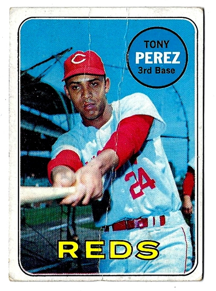 1969 Tony Perez (HOF) Topps Baseball Card