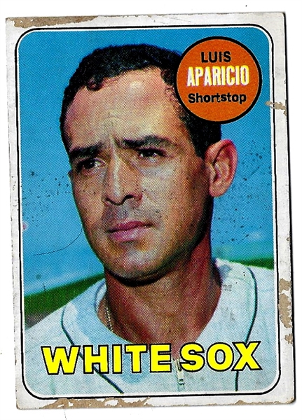 1969 Luis Aparicio (HOF) Topps Baseball Card