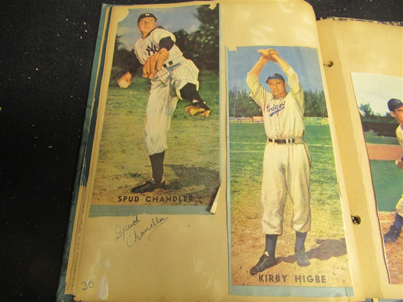 C. 1940 Spud Chandler ( NY Yankees) & Kirby Higbe (Brooklyn Dodgers) Colorotos