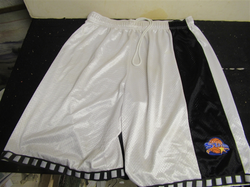 2000-01 Trenton Shooting Stars (IBL) Pro Basketball Game Used Uniform