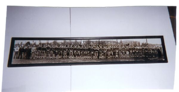 Circa 1930's Christian Brothers College (St. Louis Area) Football Panorama