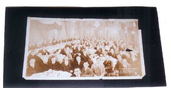 1927 Hinky Haines NY Football Giants Testimonial Dinner Over-Sized Photo