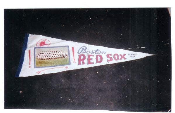 1967 Boston Red Sox (The Impossible Dream) Team Picture Pennant