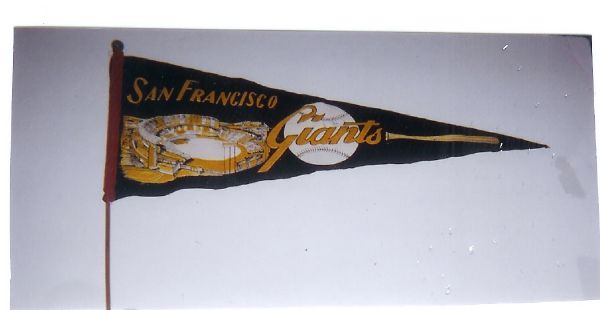 1960's San Francisco Giants Full Size Pennant