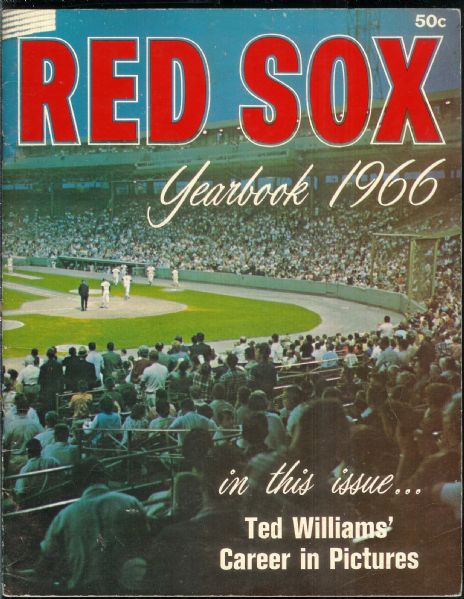 1966 Boston Red Sox Yearbook