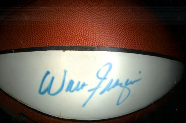 Walt Frazier Autographed Basketball w/COA 