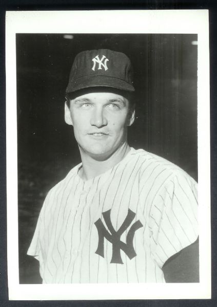 C. 1970's Steve Barber NY Yankees Photo