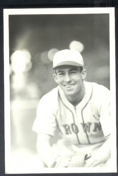 Paul Lehner George Brace Baseball Photo 