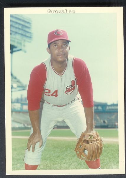 Pedro Gonzalez Cleveland Indians Color Photo