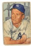 1952 Mickey Mantle Bowman Baseball Card