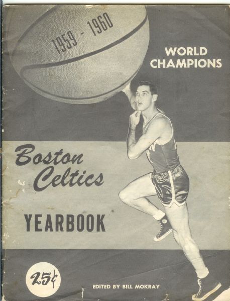 1959-60 Boston Celtics (World Champions) Official Yearbook