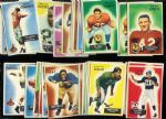 1955 Bowman Football Cards Lot of (34) with Some Stars
