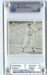 1954 Mickey Mantle Fraley (How To Play Championship Baseball) Graded Card