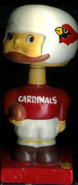 C. Early 1960's St. Louis Football Cardinals Square Base Nodder