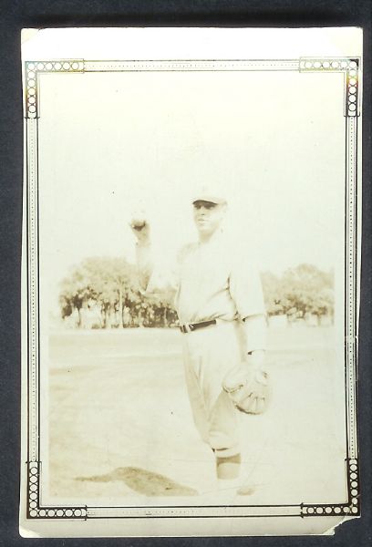 1920's Arkansas Estate Dual Baseball Photo Lot Pittsburgh Pirates 