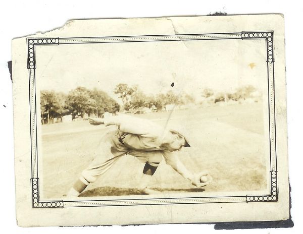 1920's Arkansas Estate Dual Baseball Photo Lot Pittsburgh Pirates