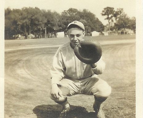 1920's Arkansas Estate Baseball Photo of Pittsburgh Pirates Catcher