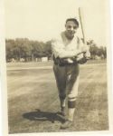 1920s Arkansas Estate Baseball Photo of a Pittsburgh Pirates Batsman