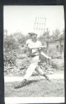 C. 1920s Arkansas Estate Baseball Photo of A Ballplayer Swinging Bat