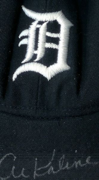 Al Kaline Autographed Detroit Tigers Cooperstown Collection Hat