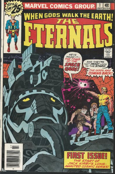 1976 The Eternals Marvel Comic Group Lot of (2):  Issue # 1 and Issue # 3