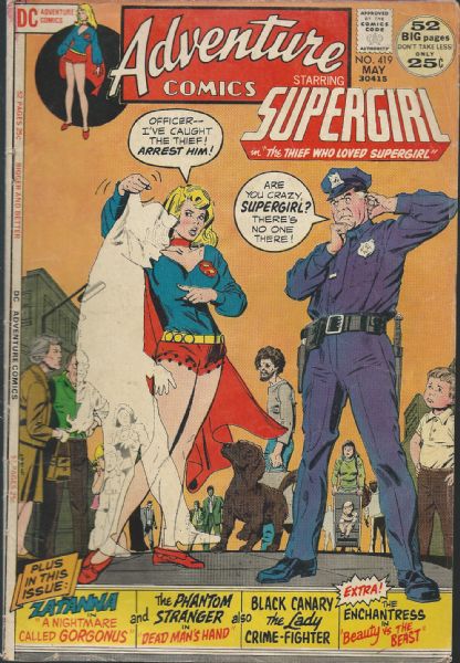 1971-72 Super Girl (Adventure Comics) Lot of (2) 