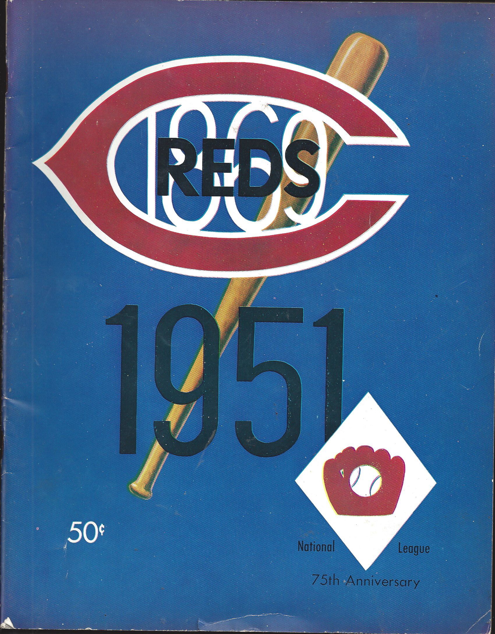 Lot Detail 1951 Cincinnati Reds Yearbook