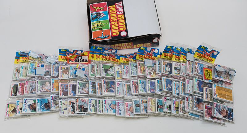 Lot Detail - 1982 Topps Full Box of (24) Rack Packs with Possible ...