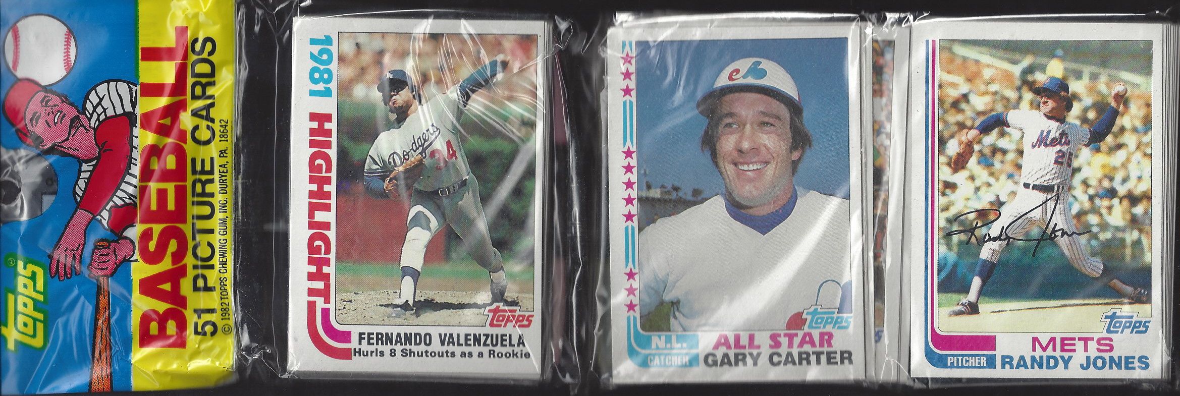 Lot Detail - 1982 Topps Full Box of (24) Rack Packs with Possible ...
