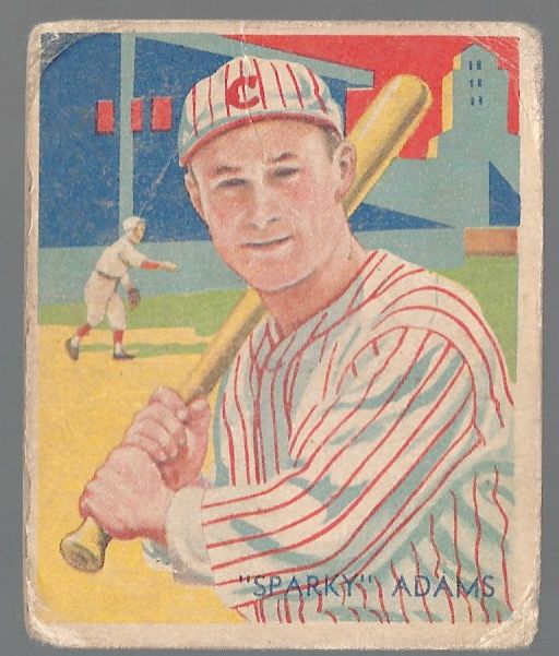 Lot Detail 1935 Sparky Adams (Cincinnati Reds) Diamond Stars Baseball