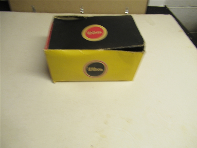 1960's Jim Gentile (Baltimore Orioles) Wilson A2781 Empty Baseball Glove Box