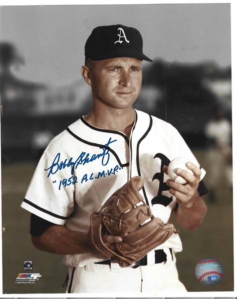 Bobby Shantz (Philadelphia Athletics) Autographed 8 x 10 Color Photo